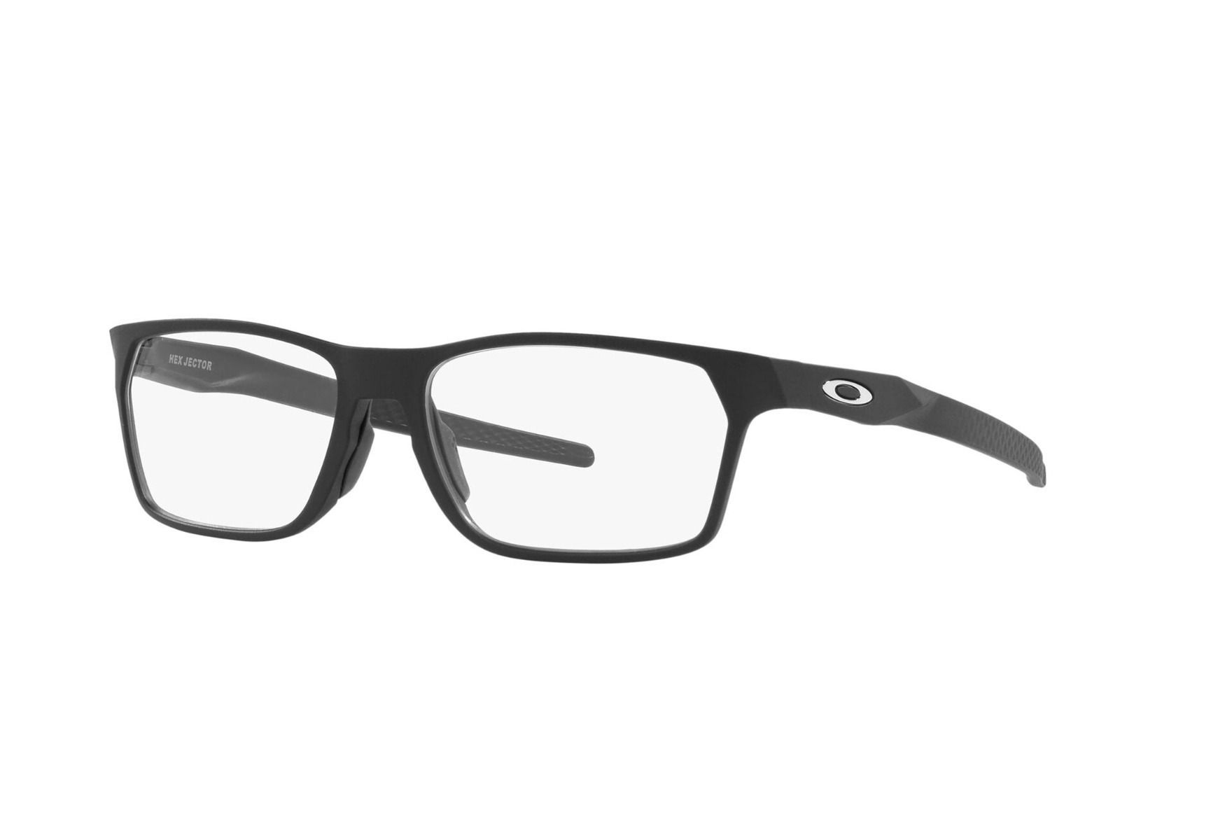Hex Jector fra Oakley - Hel ramme, Rektangulære, Medium, Plast, Briller med styrke tilpasset ditt syn