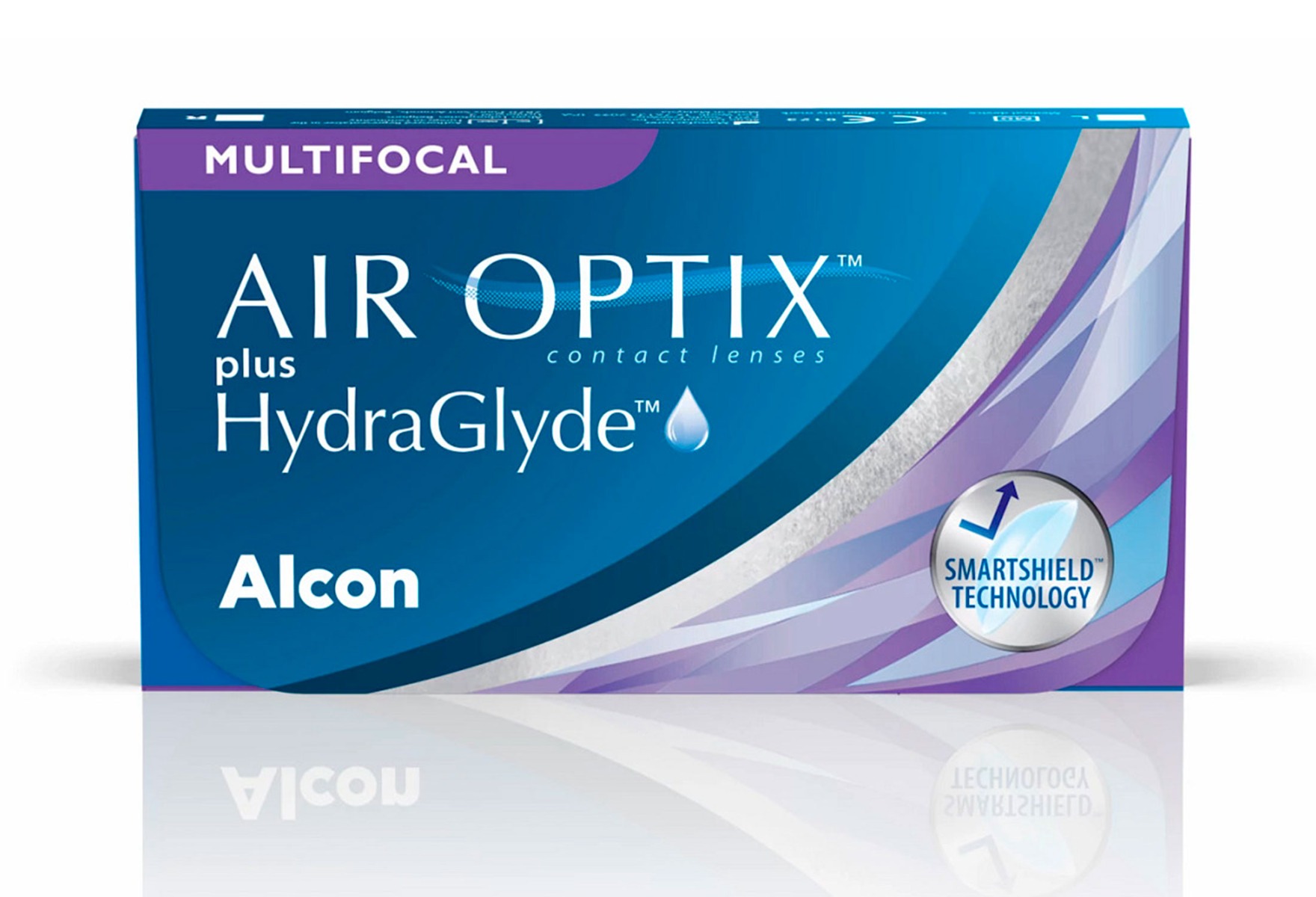 Air Optix Plus Hydraglyde Multifocal 6 stk