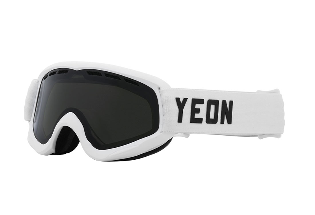 Alpinbriller - Front flip fra YEON - Hvit - plast - sport - Standard