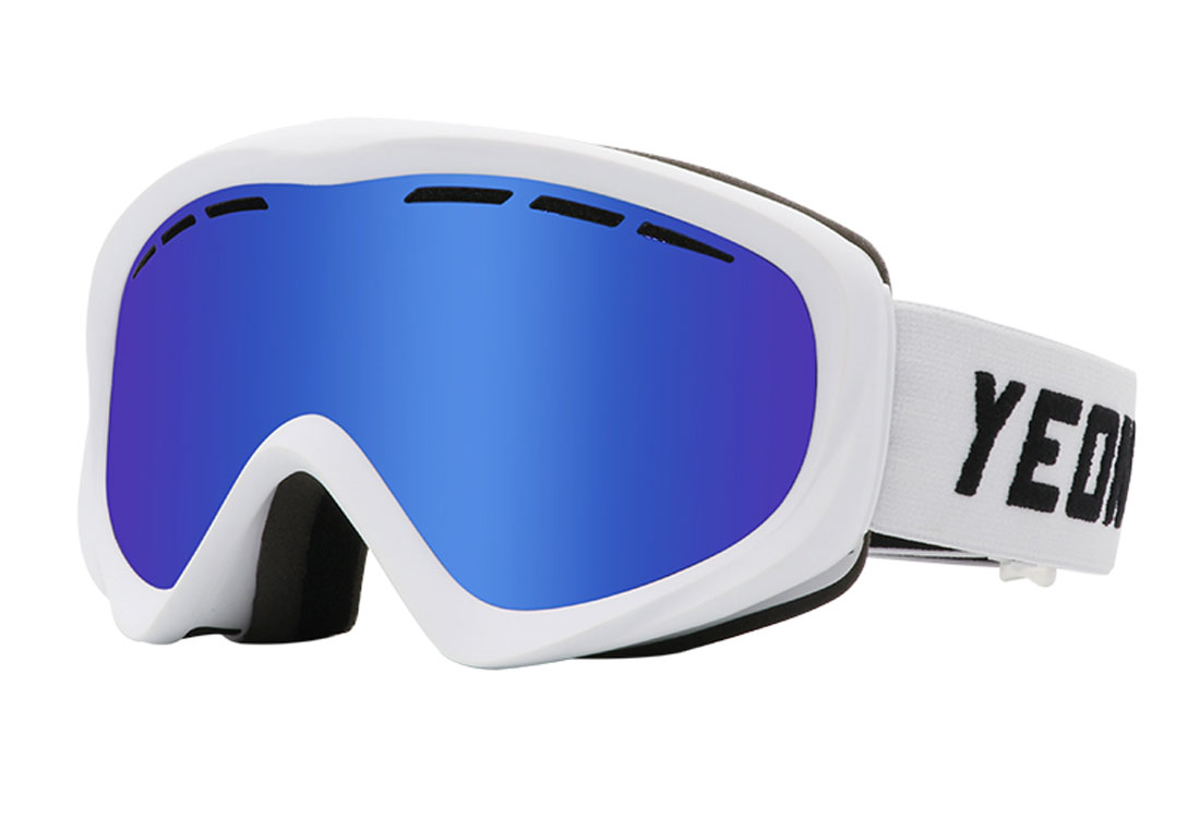 Alpinbriller - Rodeo fra YEON - Hvit - plast - sport - Standard