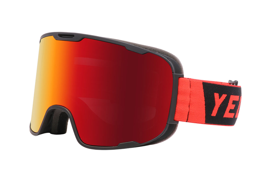 Alpinbriller - Flatspin fra YEON - Svart - plast - sport - Standard