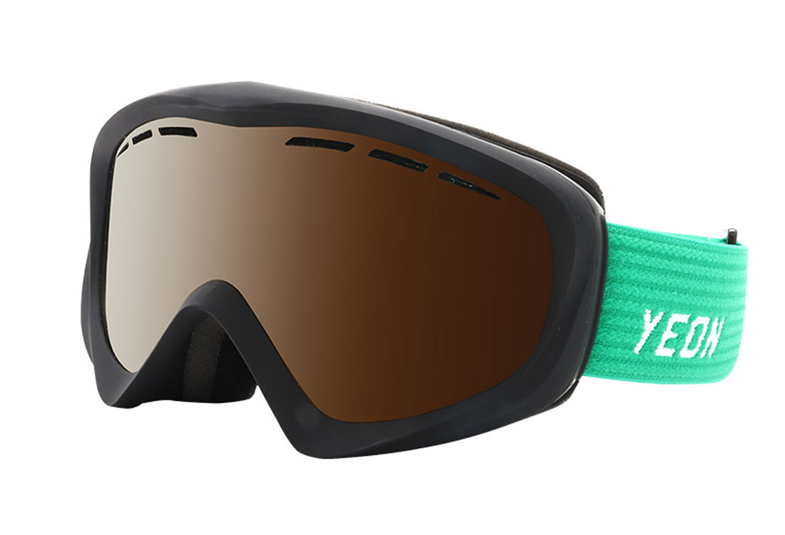 Alpinbriller - Rodeo fra YEON - Svart - plast - sport - Standard