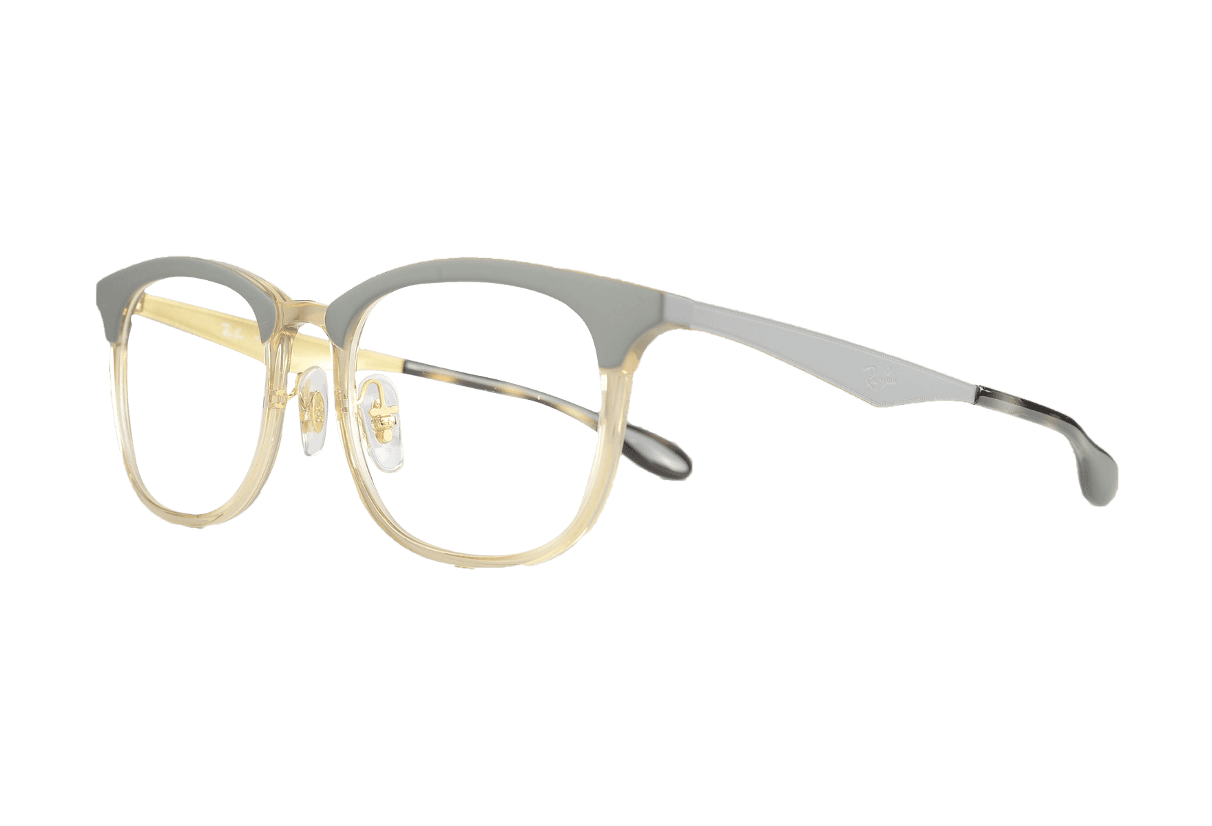 Ray-Ban briller - rb7112 - Klar, Grå, Large Hel ramme i Plast - Wayfarer
