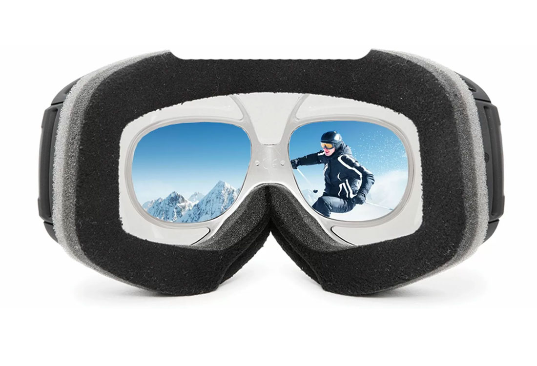 Alpinbriller med styrke fra eo Alpine - Optisk Innsats - Goggles - Klar