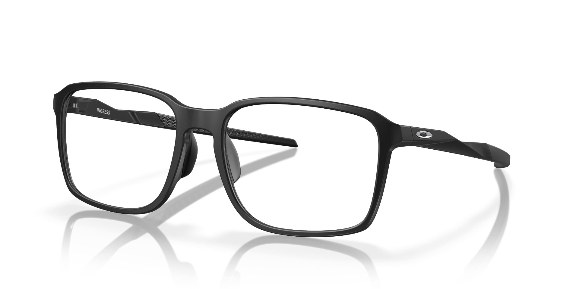 Briller - Ingress fra Oakley - Svart - plast - firkantet - large