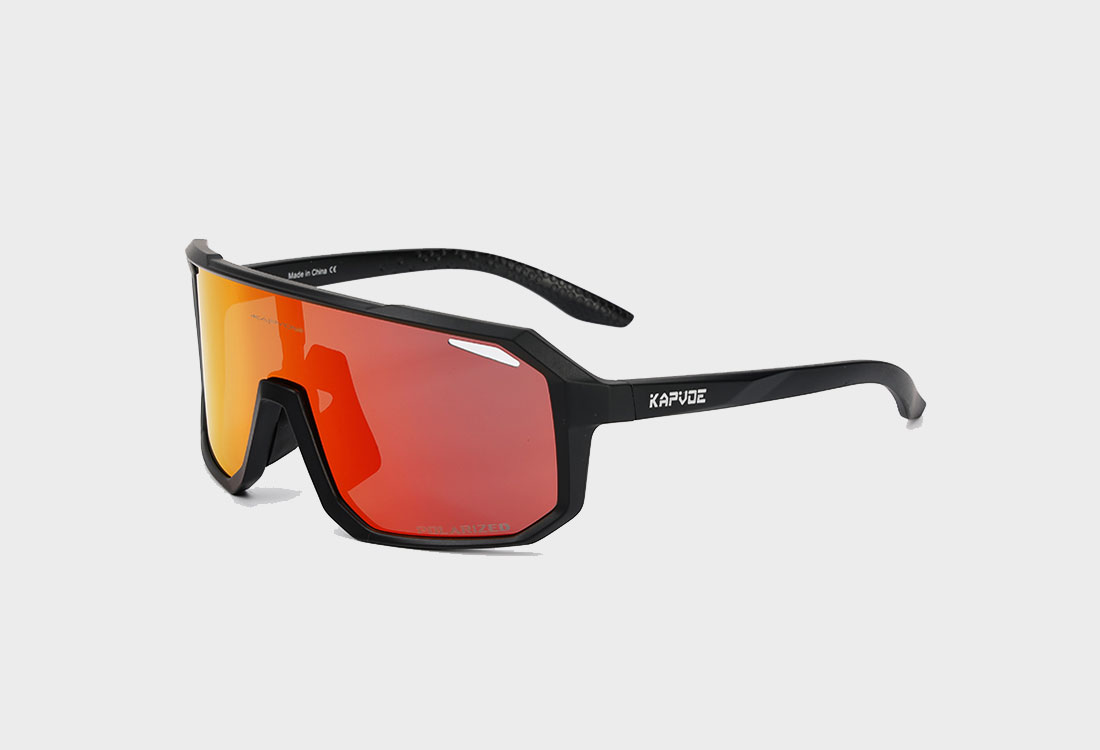 Kapvoe sportsbriller - Ke-X62 x3 Lens fra Kapvoe - Svart - plast - sport - standard