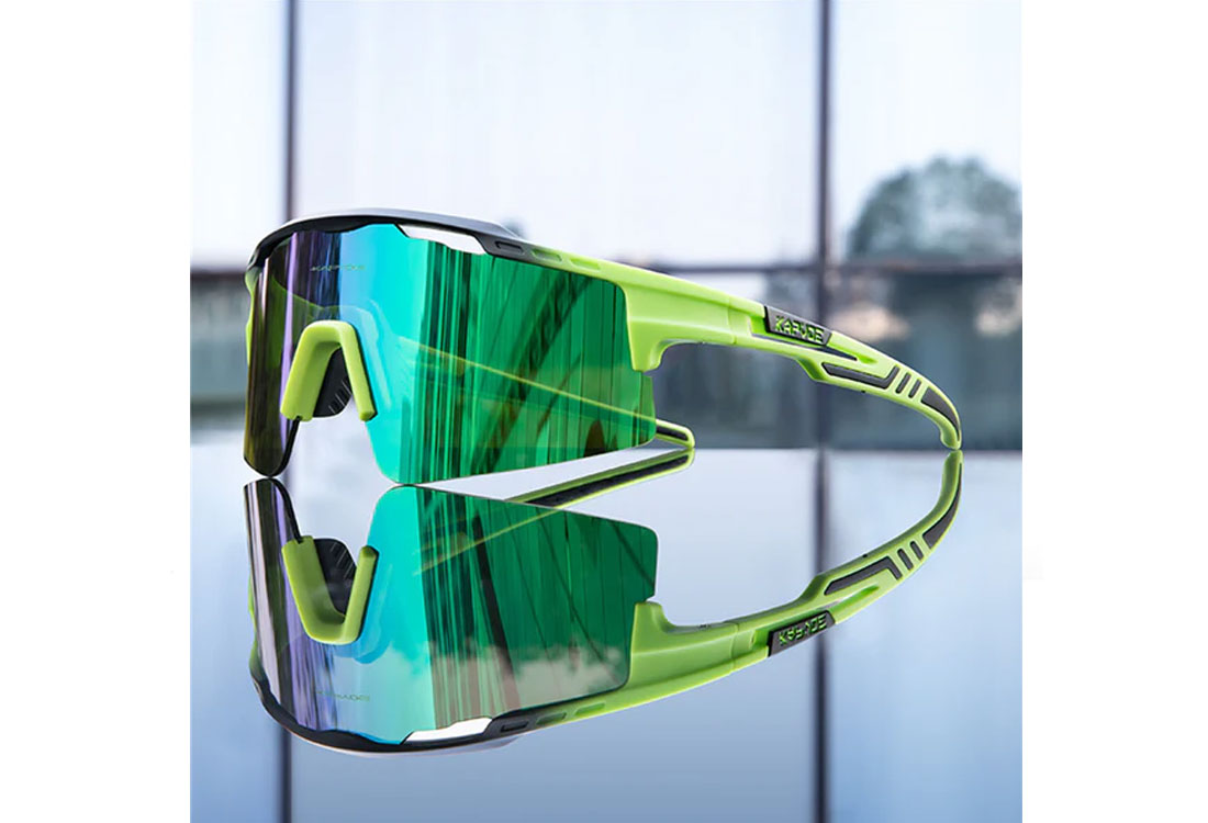 Raske briller - Ke-X75 fra Kapvoe - Grønn - plast - sport - standard