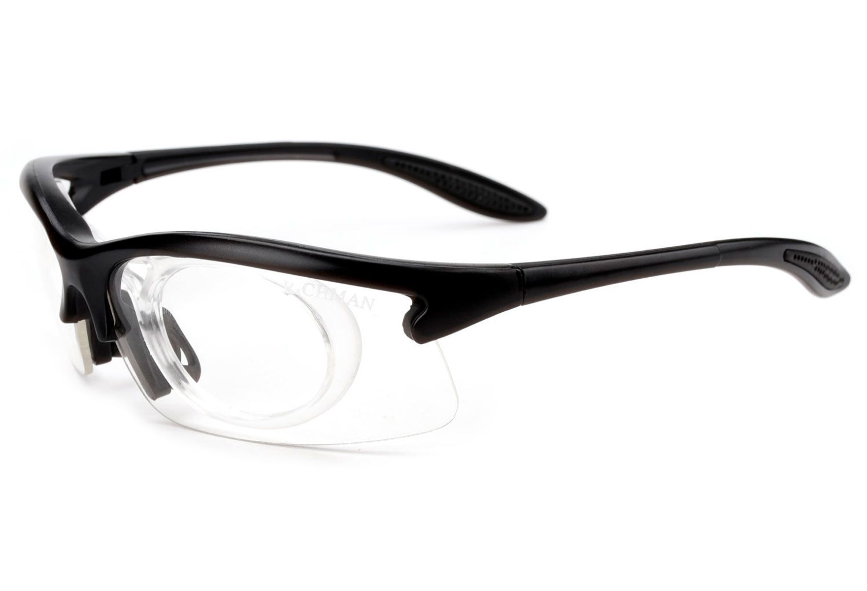 Sportsbriller med styrke fra eo Active - Rebellion - Svart, Klar