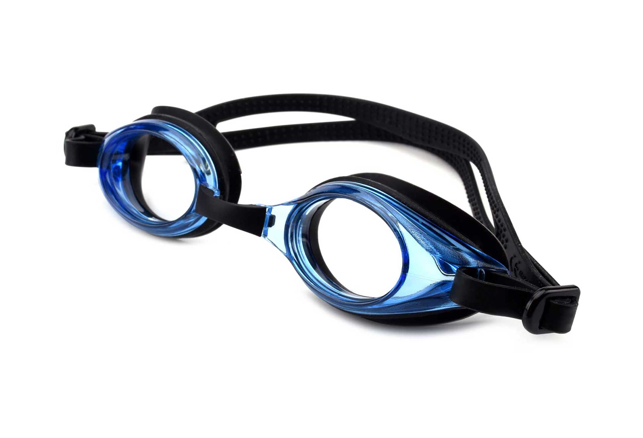 Svømmebriller med styrke fra eo Swim - Crawl - Blå